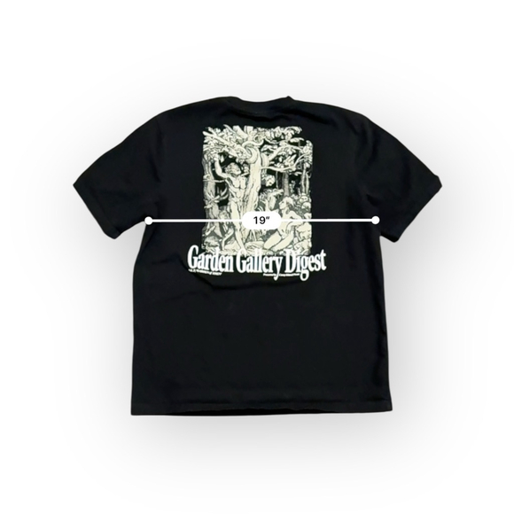 Pacsun Men's Coney Island Picnic Eco Garden Gallery Graphic T-Shirt Black Sz Med - Picture 4 of 8